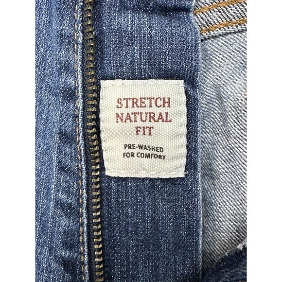 Eddie Bauer Women’s Jeans Sz 14R Stretch Natural Fit Straight Leg Preppy Classic - Picture 6 of 16